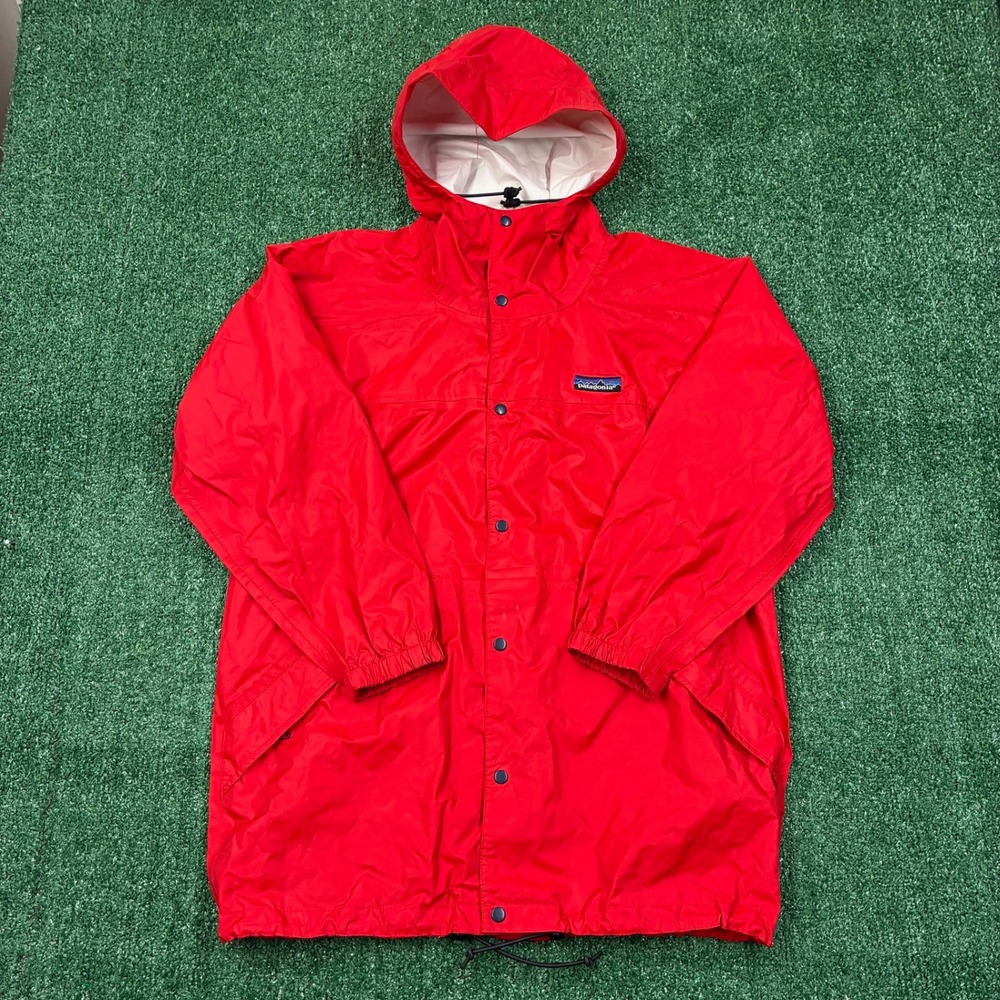 Vintage 90s Patagonia Hooded Rain‎ Jacket Parka